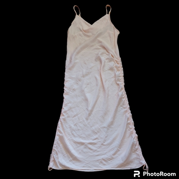 Intimately free people satin slip dress with adjustable length nwot  size M - Picture 3 of 8